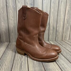 Double‎ H AG7 Ranch Wellington Men Western Work Safety Boots Steel Toe Sz 9 EE